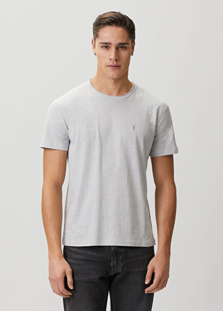 Flax Grey Organic Cotton T-Shirt