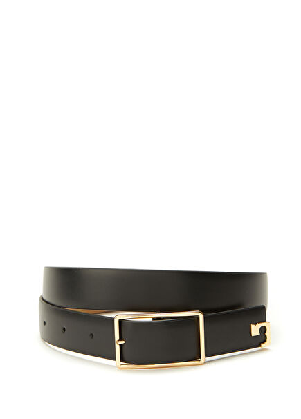 Black Gold Women's Leather Belt