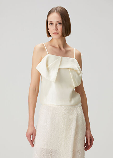 Porcha Fildişi Bluz