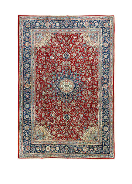 Tiznit Dekoratif El Dokuma Yün İran Halısı 188 x 277 cm