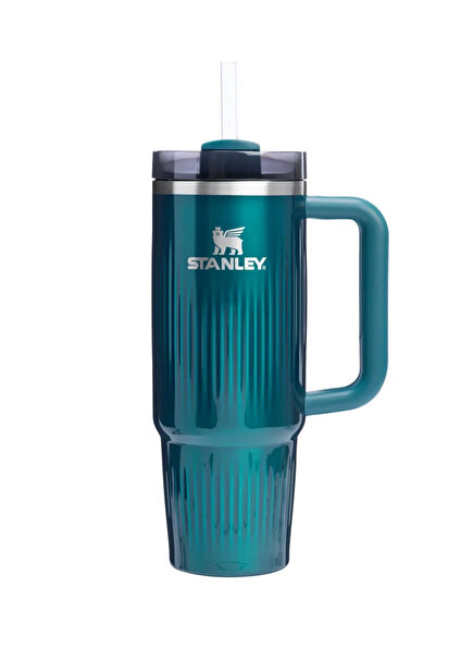 Quencher H2 0 Fluted Tumbler Straw Thermos