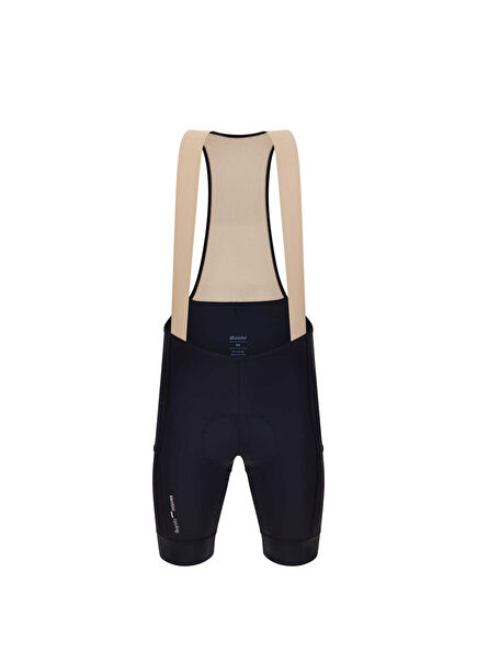 Cargo Siyah Askılı Kısa Unisex Bisiklet Taytı