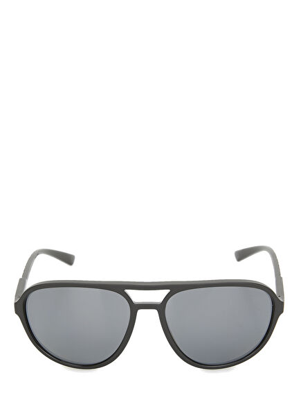 Siyah Oval Formlu Erkek Güneş Gözlüğü