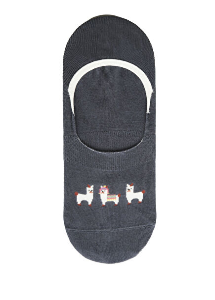 Alpaca Patterned Bamboo Women's Ballet Flats