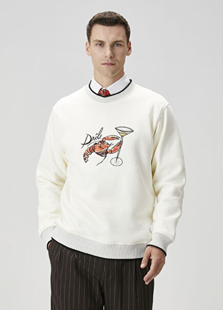 Le Veste Bej Sweatshirt
