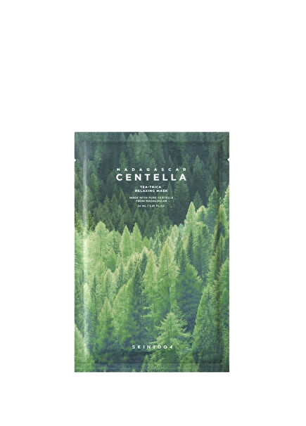 Madagascar Centella Tea-Trica Relaxing Yağlı Cilt İçin Dengeleyici Kağıt Maske 24 ml
