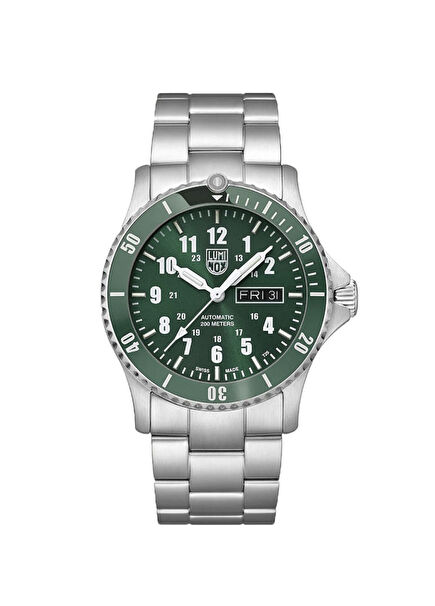 XS.0937 Metalik Gri Çelik Erkek Kol Saati