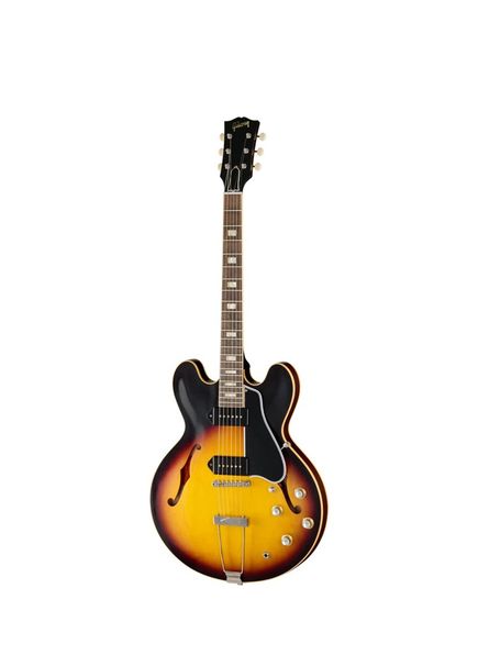 Custom 1962 ES-330 Reissue Hollowbody Vintage Burst Elektro Gitar