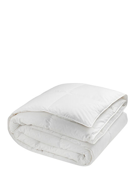 Nano Lüks Beyaz Pamuklu Battal Boy Otel Yorganı 235 x 215 cm