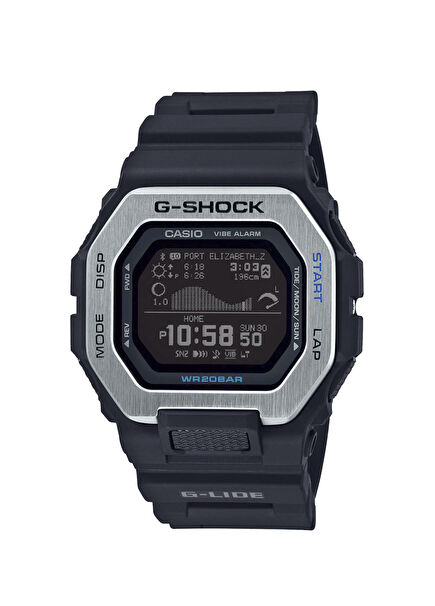 G-Shock GBX-100-1DR Black Silicone Men's Wristwatch