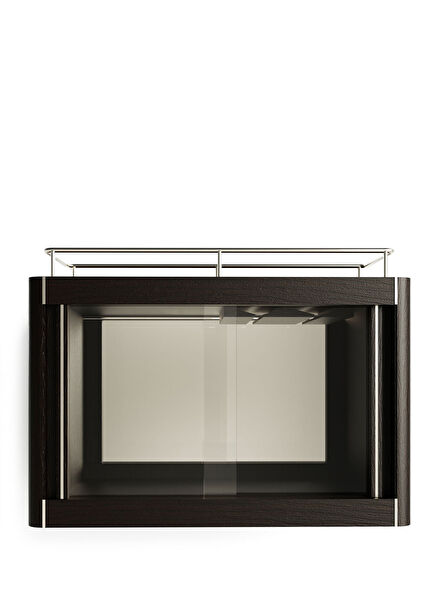 Casablanca Wall Vitrin Serisi Masif Meşe İçki Dolabı