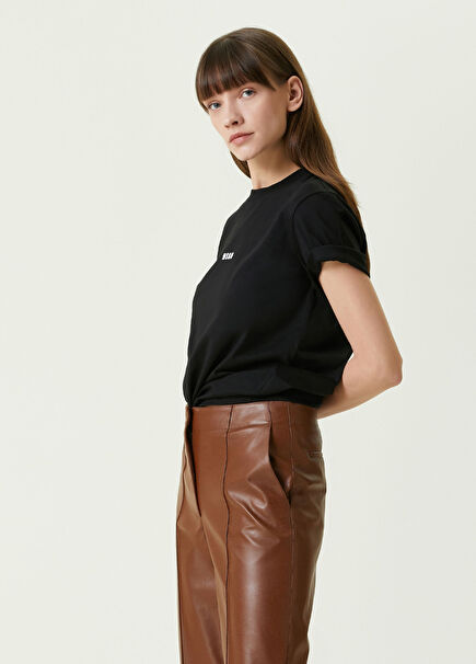 Siyah Logolu T-shirt