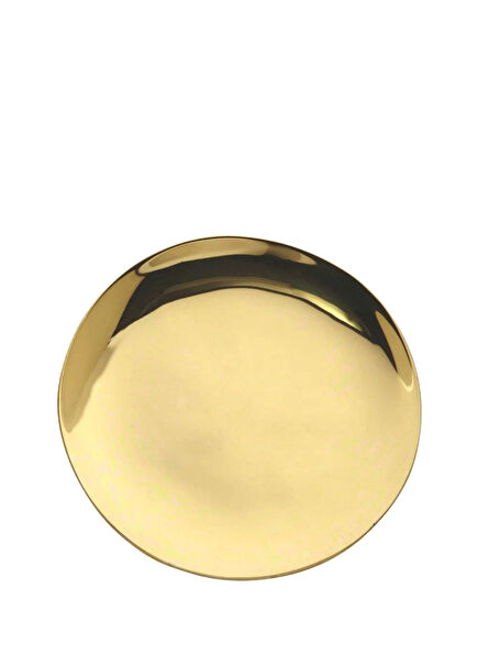 Montaigne Altın Rengi Dekor Tabak