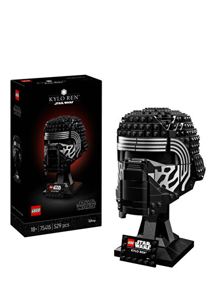 Star Wars: Güç uyanıyor Kylo Ren Kaskı 529 Parça 18+ Yaş Yapı Oyuncağı 75415