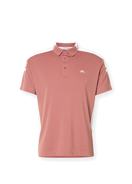 Bo Dusty Rose Polo Collar Short Sleeve Men's T-Shirt