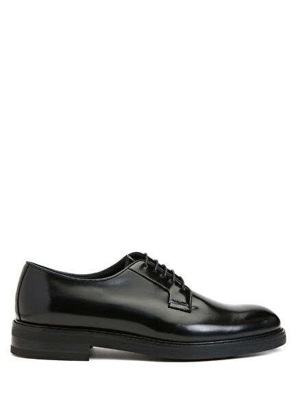 Dover Black Men's Leather Shoes
