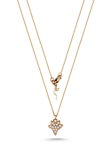 Ivy Pırlantalı Kadın Altın Kolye