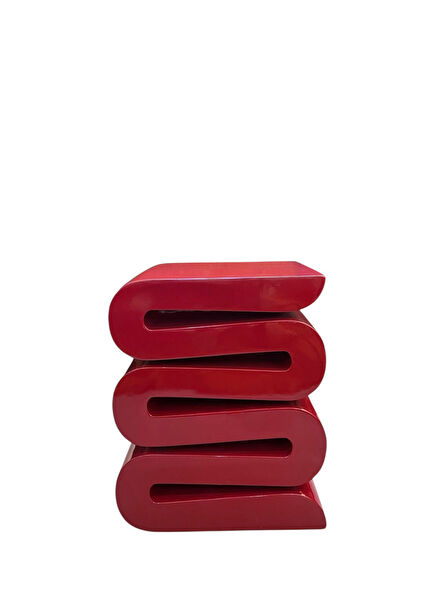 S Stool Bordo Yan Sehpa