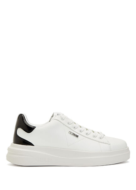 Elbina Beyaz Kadın Deri Sneaker