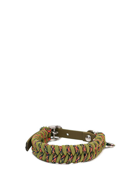 Forest Paracord Yeşil Köpek Boyun Tasması