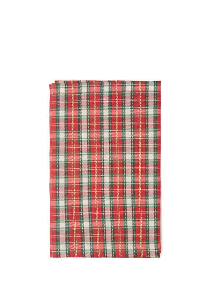 Shinnen Green Red Plaid Runner