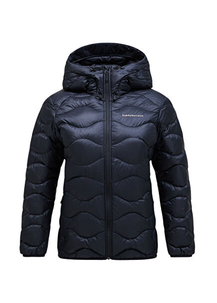 Helium Down Hood Jacket Siyah Kadın Outdoor Mont
