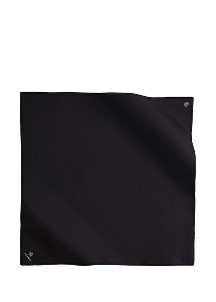 Black Silk Women's Scarf