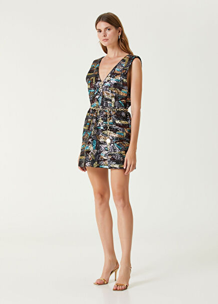 Gaudi Sequined Mini Women's Dress