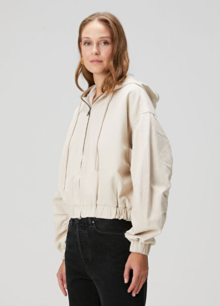 Oversized Beige Jacket