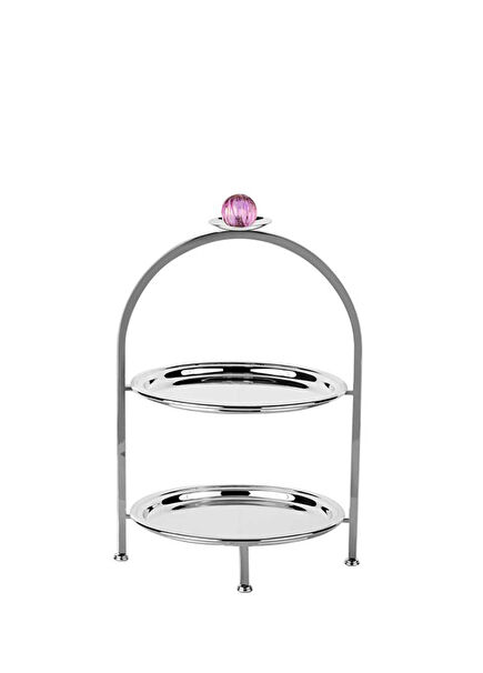 Bubble Gümüş Kaplama Stand