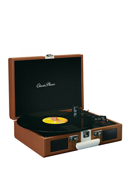 TT-120 Dahili Hoparlörlü Şarjlı Bluetooth Pikap