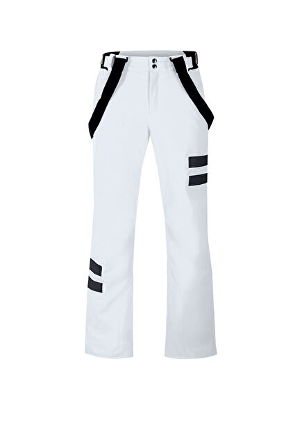 901 Insulated Beyaz Erkek Kayak Pantolonu