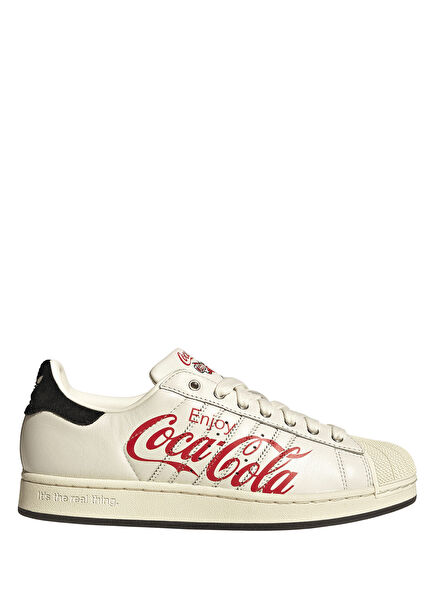 Superstar II Coca-C Beyaz Kadın Deri Sneaker