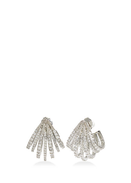 Taşlı Kadın Küpe