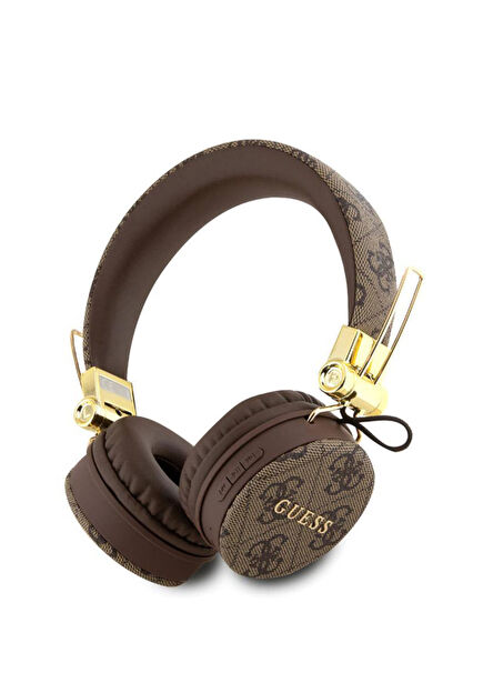 Metal Logo 4G Pattern Over-Ear Bluetooth 5.3 Headphones