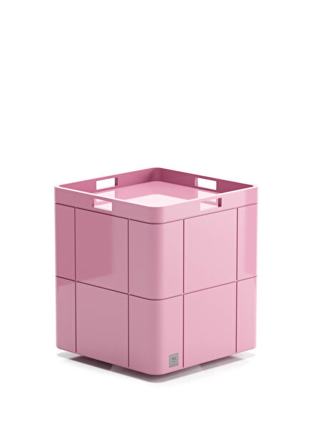 Bibi Multipurpose Pink Side Table