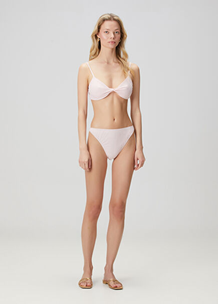 Coral Açık Pembe Bikini Altı