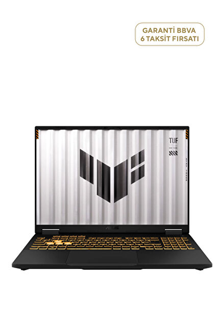 TUF F16 Intel Core i7-14650HX 16GB Ram 512GB SSD 8GB RTX5050 16" WUXGA 165Hz FreeDos Gaming Laptop FX608JHR-RV052