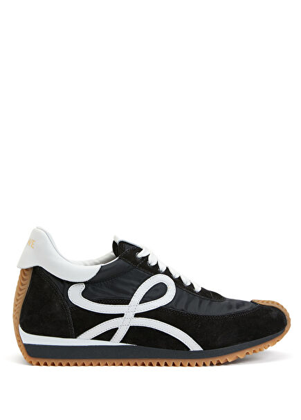 Flow Runner Siyah Beyaz Kadın Sneaker