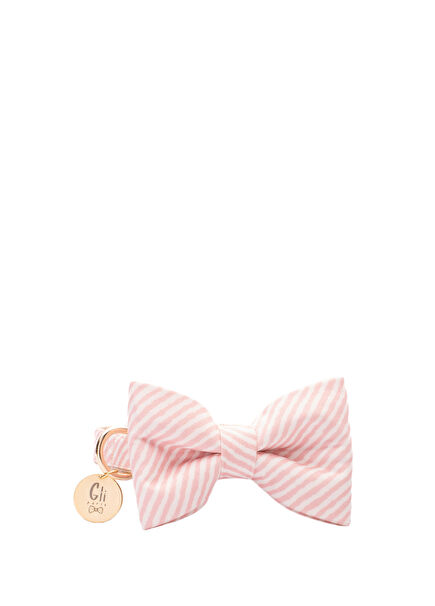 Segovia Dog Neck Collar with Bow Tie