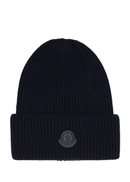 Lacivert Logolu Erkek Bere