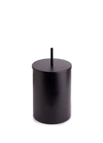 Black Color Bathroom Waste Bin 3 Lt