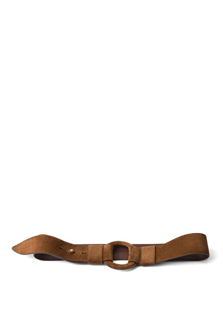 Suede Brown Women's Belt