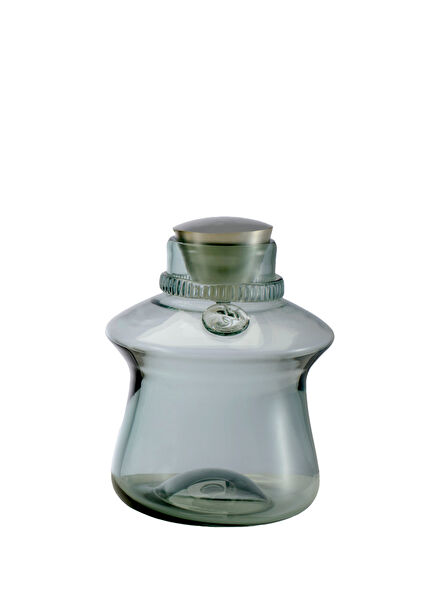 Kiler Green Glass Jar