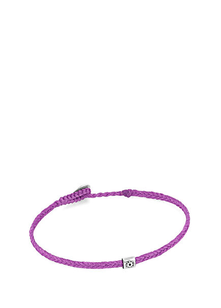 Life Herrinbone Men's Silver Bracelet