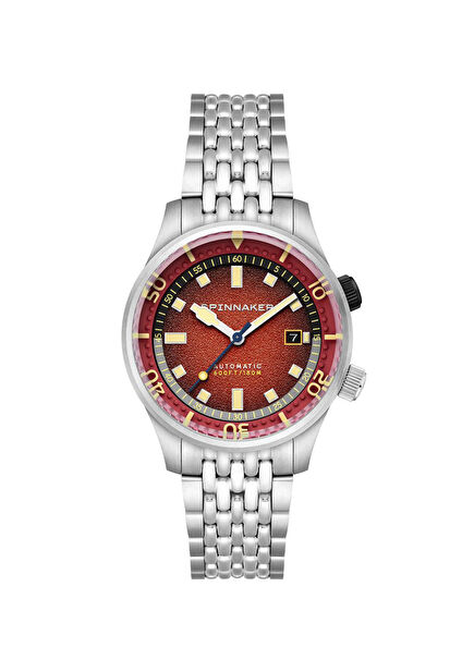 Bradner SP-5062-55 Metalik Gri Çelik Erkek Kol Saati