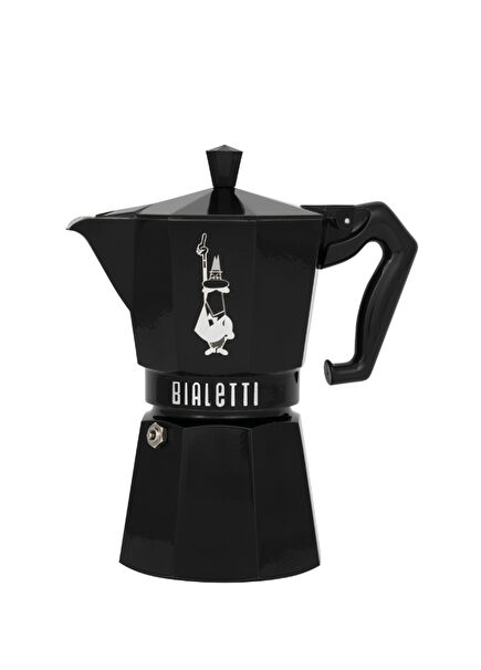 Express Excl Siyah 6 Cup Moka Pot