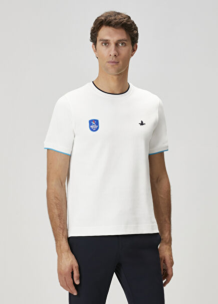 x Anadolu Efes White Pique T-Shirt