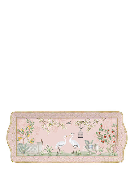 Jardin de Reves Porselen Sunumluk 35 x 15 cm