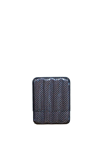Titanium Carbon Fiber Toscanello Red 4-Pack Cigar Case